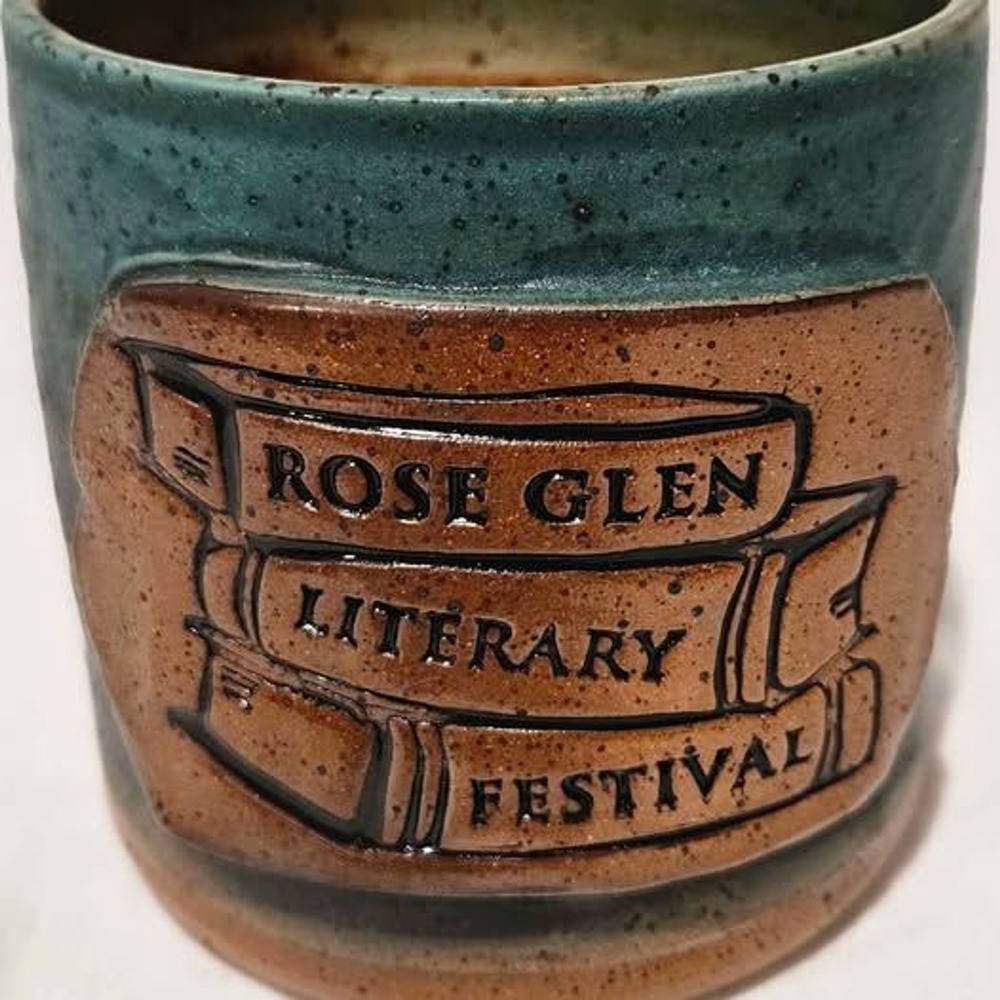 Smoky Mountains Clay Pottery Mug‎ Ogle Bros Hand Thrown Rose Glen Literary Fest